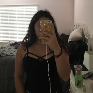 black brandy cross top